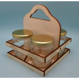 Soporte para 4 Compotas