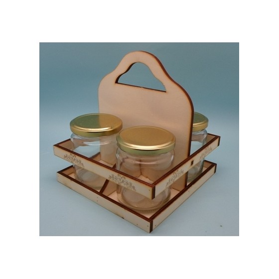 Soporte para 4 Compotas