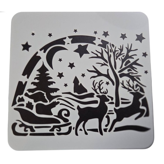 copy of KSTD060 Stencil Stamperia alphabet 20x25 cms