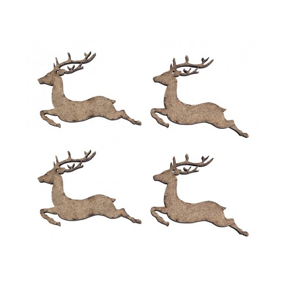 Ciervo para copa pack 4 pcs