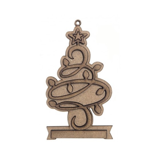 Árbol doble capa colgar DM