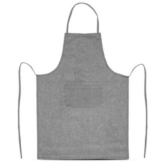 Delantal negro 180g 82x64cm