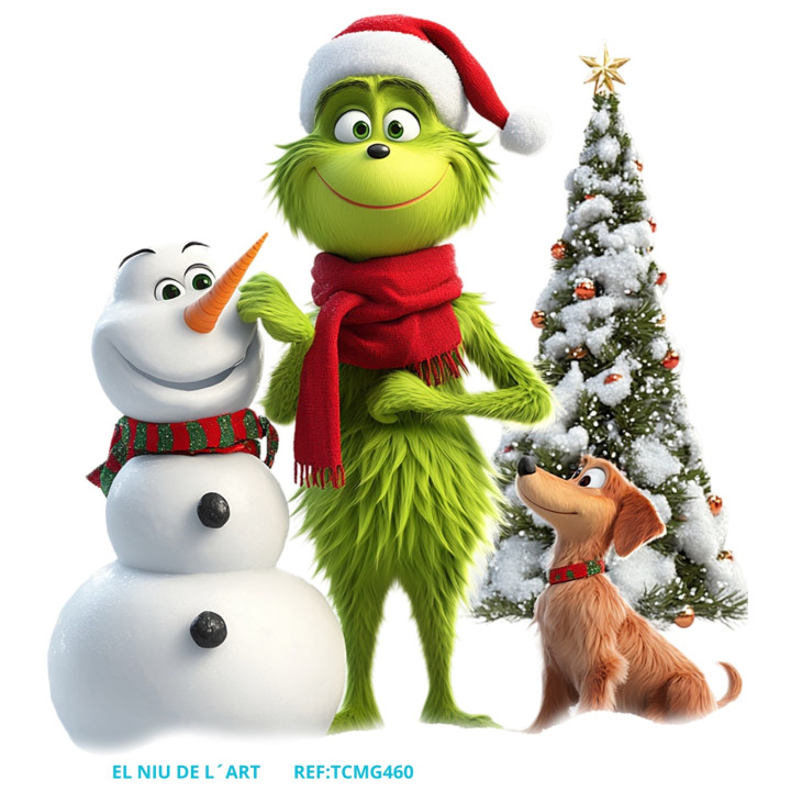 Transfer DTF Grinch