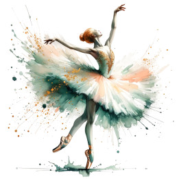 Transfer DTF Mujer Bailarina