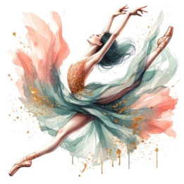 Transfer DTF Mujer Bailarina