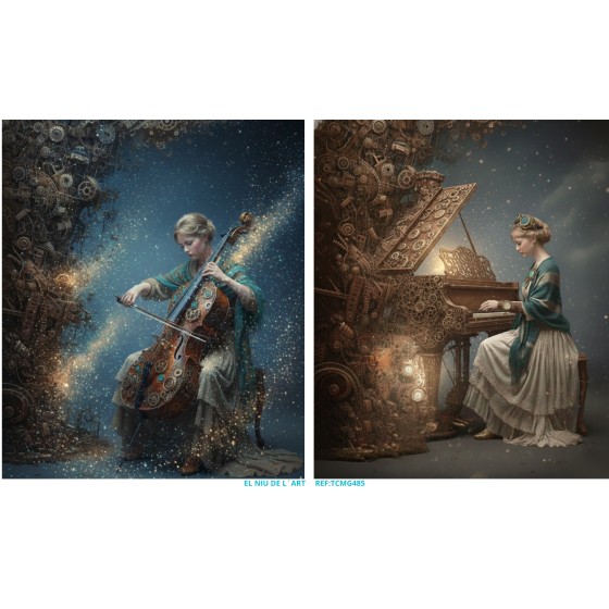 Transfer Color EL NIU DE L´ART G485