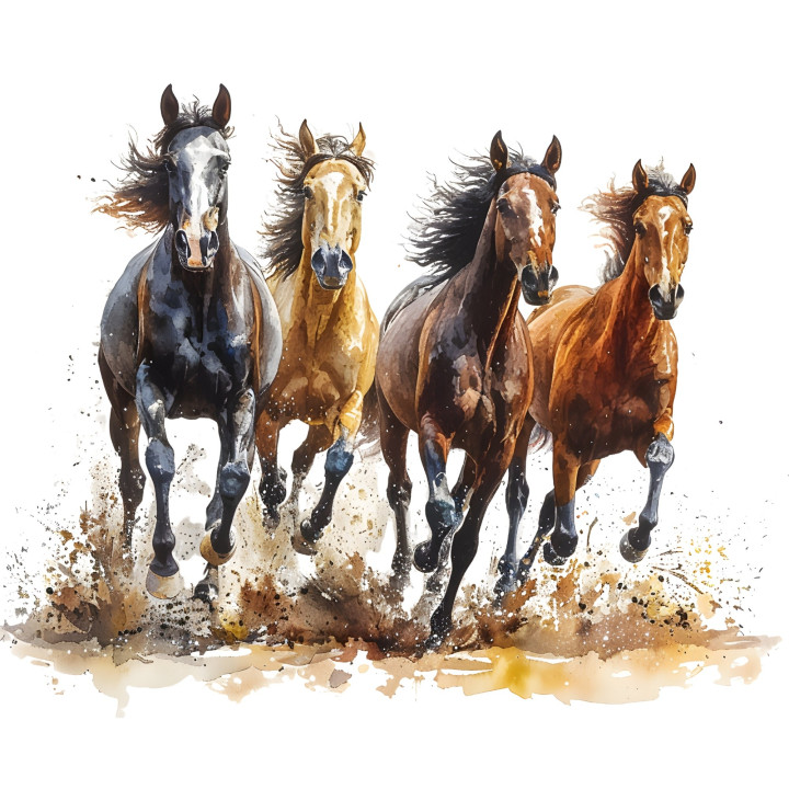 Transfer Cavalos DTF
