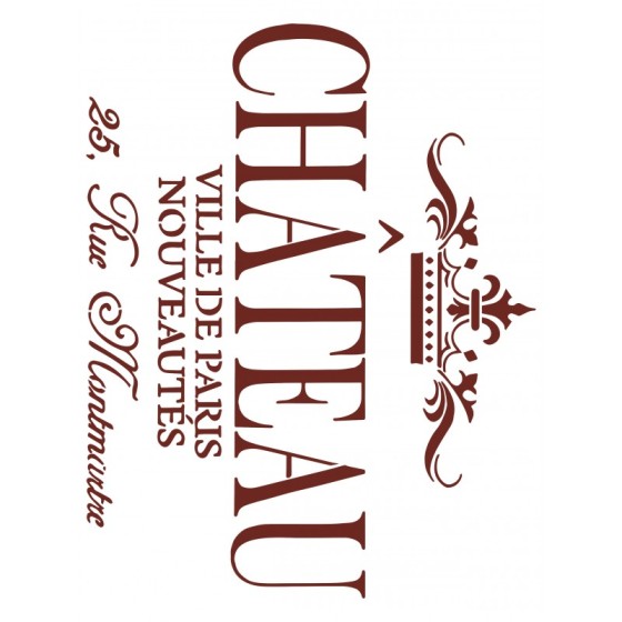 copy of Miss Stencils 35x24cm