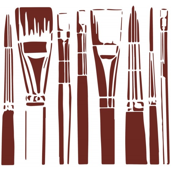 copy of Miss Stencils 35x24cm