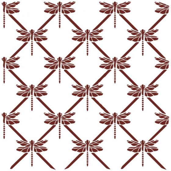 MISS STENCILS 25x25cm.