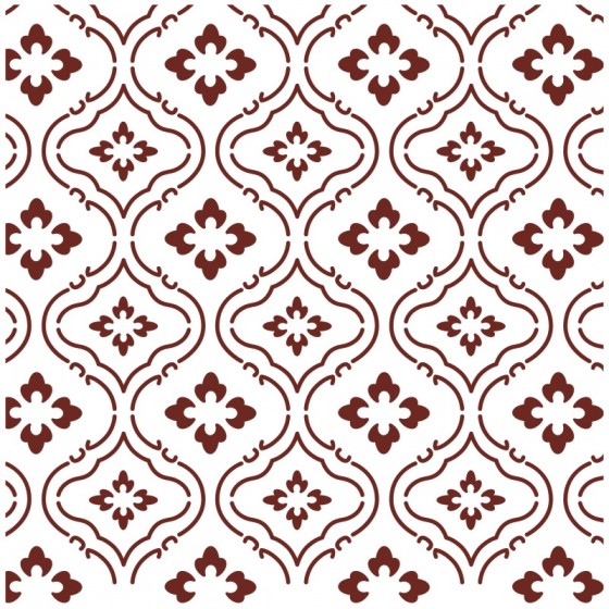 MISS STENCILS 25x25cm.