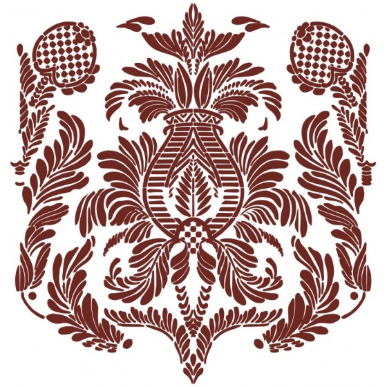 MISS STENCILS 25x25cm.