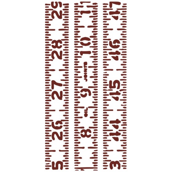 copy of Miss Stencils 35x24cm