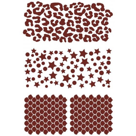 MISS STENCILS 14,5x24cm