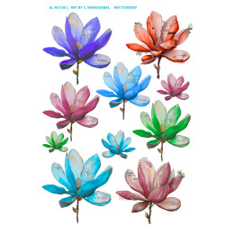 Transfer DTF Flores de Colores