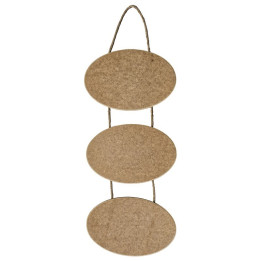 Colgador 3 carteles DM CADENCE 37x14.5cm