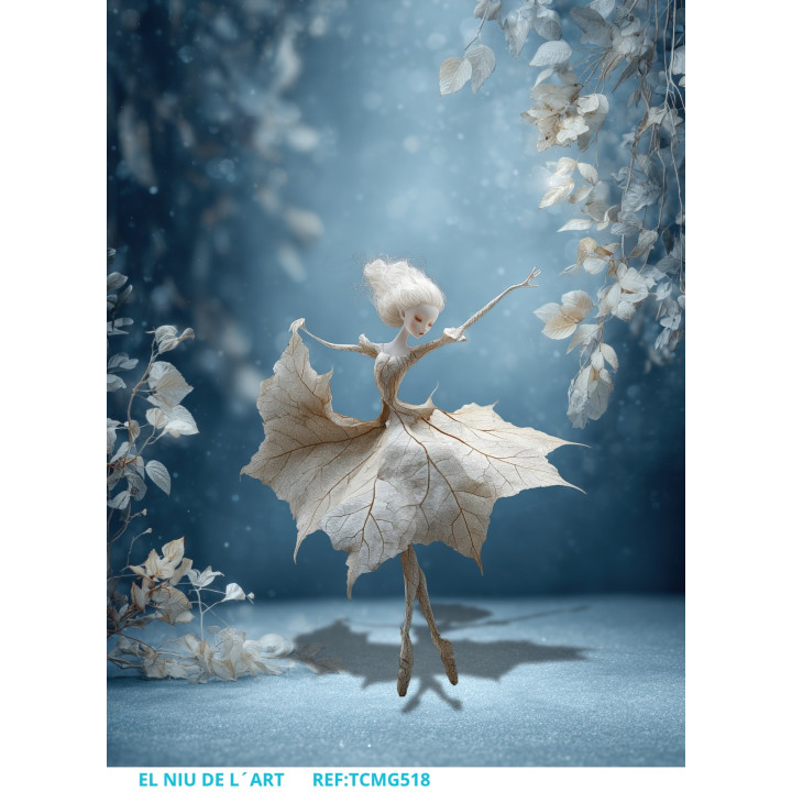 Transfer DTF Bailarina Blanca