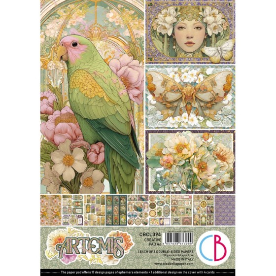 Artemis Creative Pad A4 9/Pkg