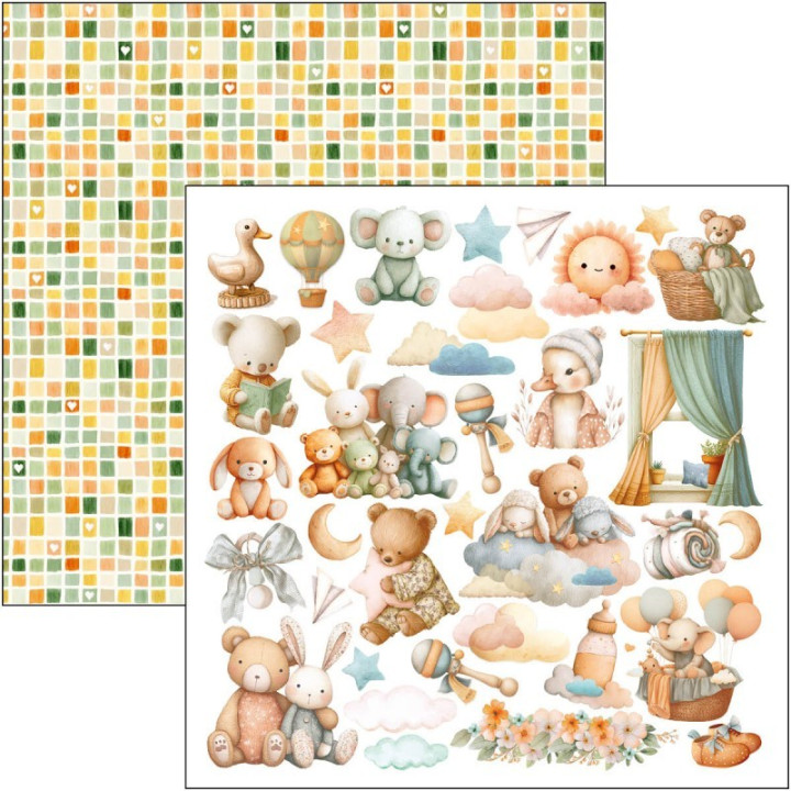 My First Year Vol.2 Paper Pad 12"x12" 12/Pkg