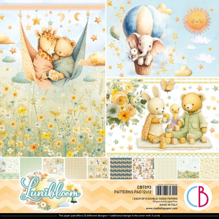 My First Year Vol.2 Paper Pad 12"x12" 12/Pkg