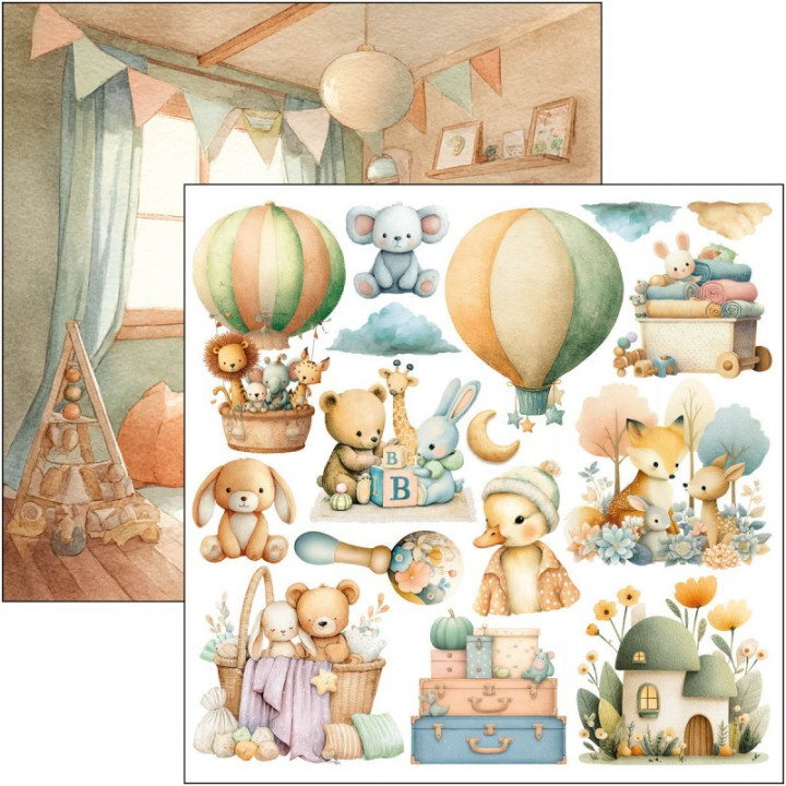My First Year Vol.2 Paper Pad 12"x12" 12/Pkg