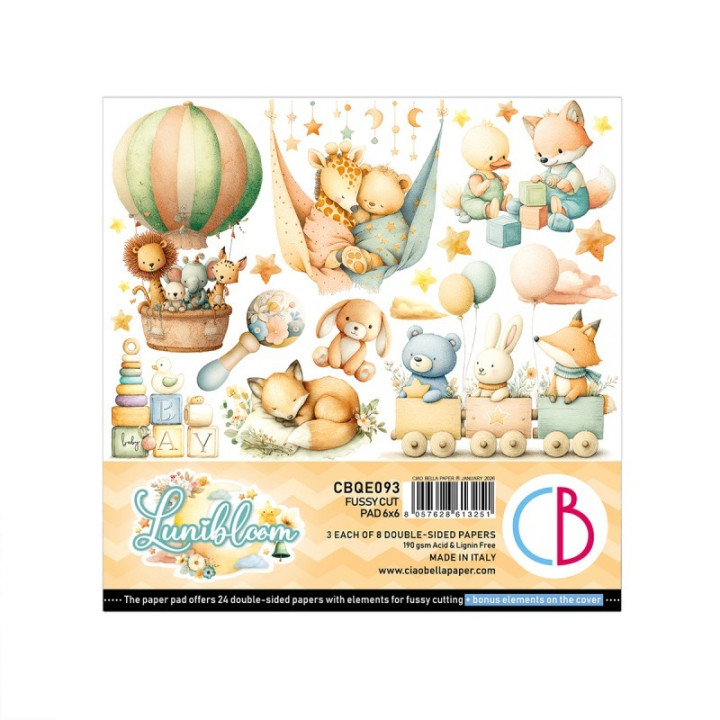My First Year Vol.2 Paper Pad 12"x12" 12/Pkg
