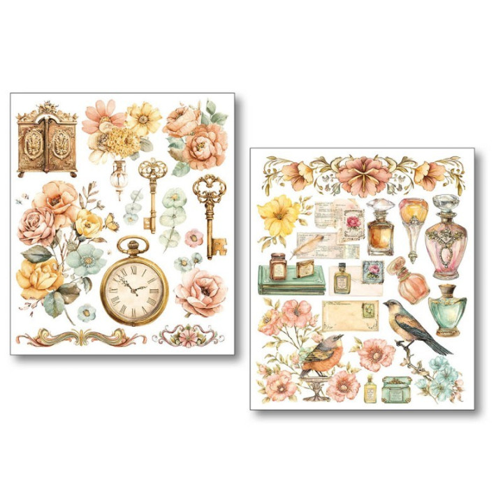 copy of Vintage scripts PEGATINAS Ciao Bella
