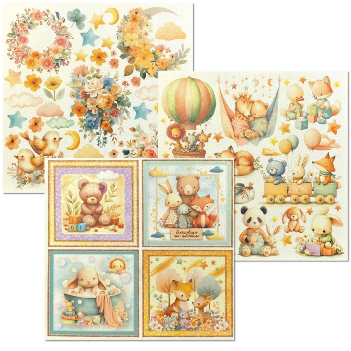 copy of Vellum Reing of grace Paper Patterns A4 6/Pkg