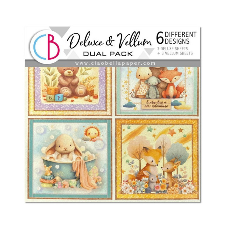 copy of Vellum Reing of grace Paper Patterns A4 6/Pkg