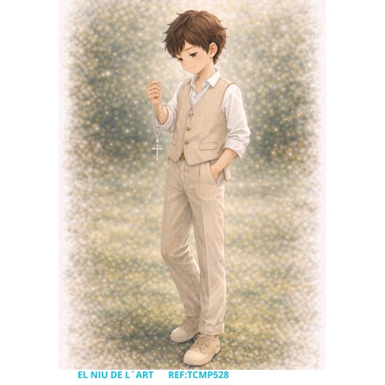 Transfer Color EL NIU DE L´ART P528