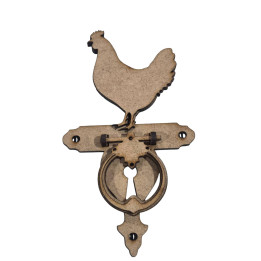 TIRADOR GALLINA by CRISTINA MENDIZABAL.***