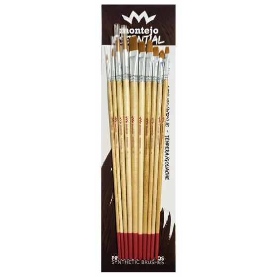 Set 10 pinceles surtido...