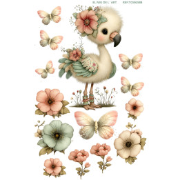 Transfer DTF Flamenco Infantil
