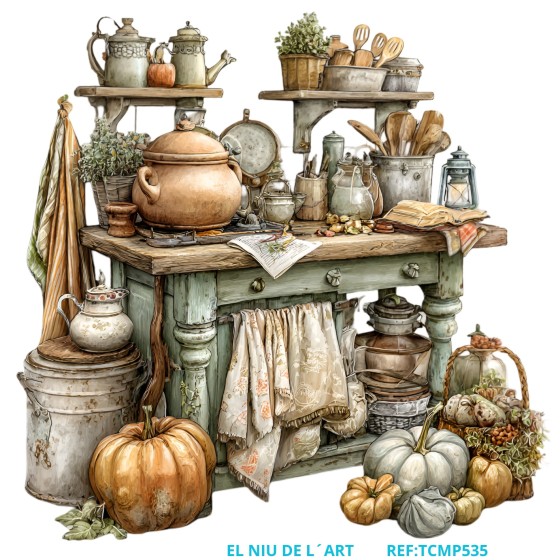 TRANSFER Color EL NIU DE L´ART P535