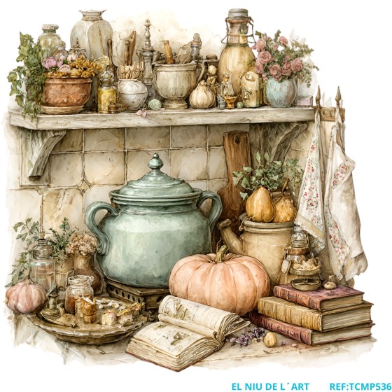 TRANSFER Color EL NIU DE L´ART P536