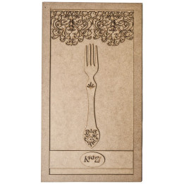 copy of Cuadro DM cuchillo 45x25cm