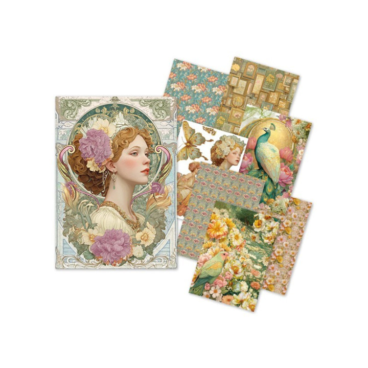 Rice Paper A5 MIXED 8/Pkg Artemis