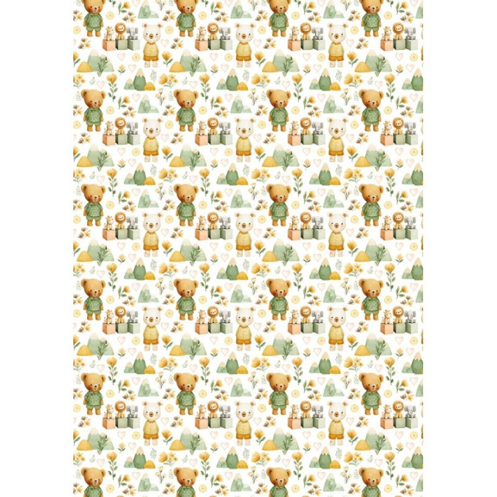 Rice Paper A5 MIXED 8/Pkg Lunibloom