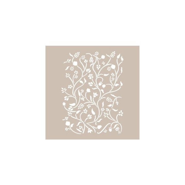 Stencil AS414 RAMAS Y FLORES
