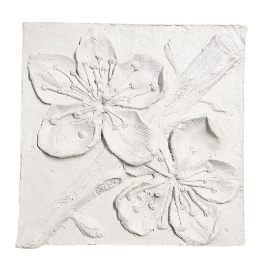 Cuadro flor CEREZO III 23.5x23.5cm