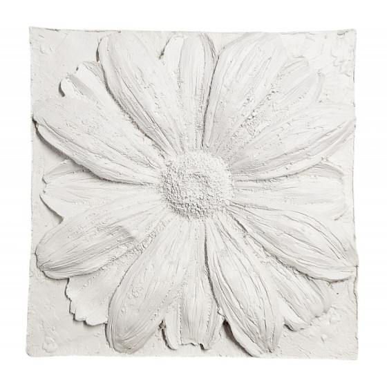 Cuadro Flor I MARGARITA 23.5x23.5cm