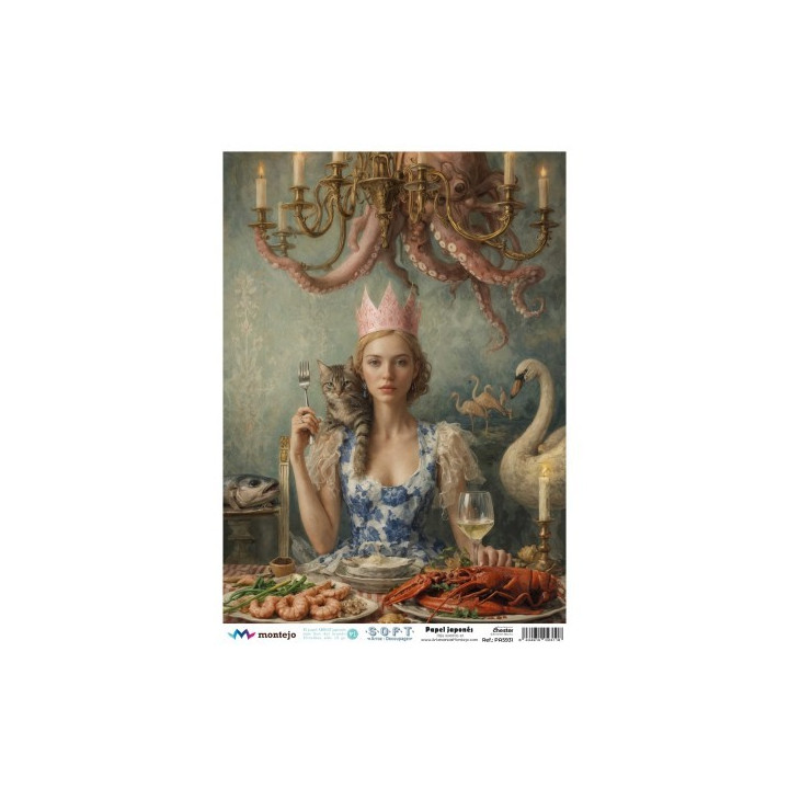 Papel De Arroz Soft A3 30x41cm SPA5620