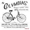 Stencil bici columbias 25x25cm