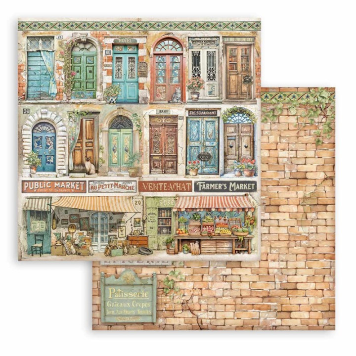 Stack papeles Stamperia 30x30 CEREMONY