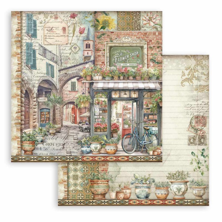 Stack papeles Stamperia 30x30 CEREMONY