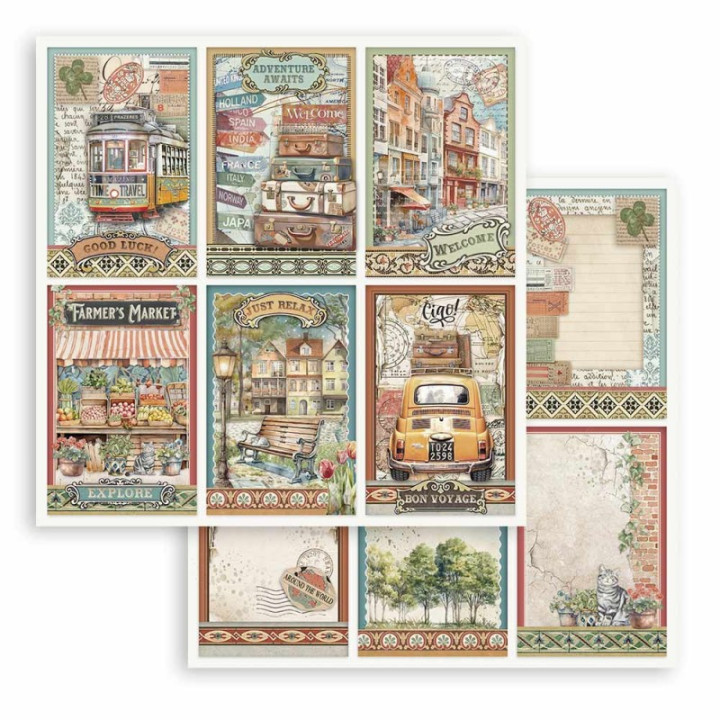 Stack papeles Stamperia 30x30 CEREMONY