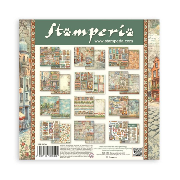 Stack papeles Stamperia 30x30 CEREMONY