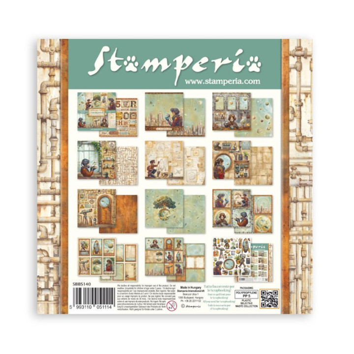Stack papeles Stamperia 30x30 CEREMONY