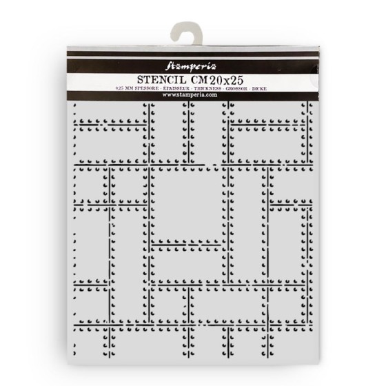 Stencil Stamperia 20x25 A...