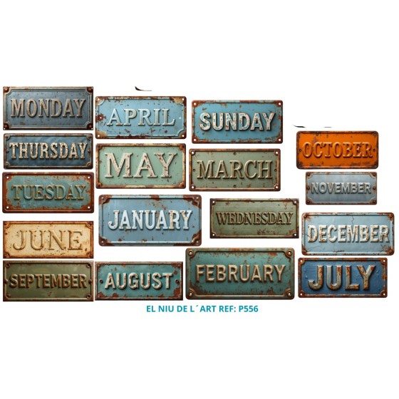 TRANSFER Color EL NIU DE L´ART P556